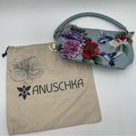 Anuschka  “Garden Jewels” Hand Painted Shoulder Bag Medium Handbag Purse New Photo 12