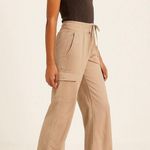 Madewell NEW- NWOT Beige Cargo Pants XXS Fair Trade Wide Leg Utility Style Photo 1