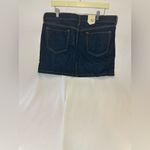 Dark Blue Denim Mini Skirt Old Navy NWT size 12 dark denim miniskirt Photo 5