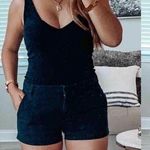 Leith Black Tank Bodysuit Photo 0