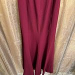 Dress the Population  Shiloh Dark Magenta Halter Maxi Dress XS NWT Photo 5