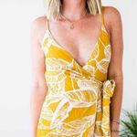 L'ATISTE Floral Wrap Romper Photo 0