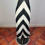 Christopher John Rodgers x Target Chevron Slip Dress Black Size 6 Photo 4