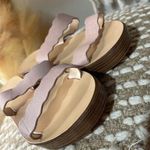 Sophia Milano  Pink Leather Sandals Photo 3