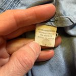 Intro denim oversized button down shirt Blue Size M Photo 2