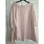 Halston Heritage H Halston Womens 2X Pink A Line Top Photo 1