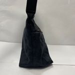 Gucci Black GG Canvas Hobo Bag w/ Leather Trim - Preowned Photo 2