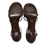 St. John Brown Strappy Heels Size 8.5B Photo 4