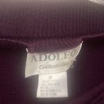 Adolfo FINAL MARKDOWN  plum knit skirt medium Photo 2