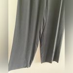 Eileen Fisher  Black Petite Silk Elastic Waist Zip Fly Dress Pants Size PP Photo 4