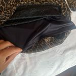 Black and Brown Long Sleeve Bodycon Dress Photo 5