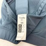 Yvette Navy Blue Crisscross Sports Bra size L Size L Photo 3
