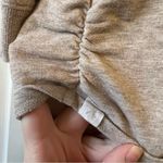 Barefoot Dreams Malibu Collection Luxe Lounge Scrunch Hoodie in Oatmeal Photo 4