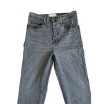 Everlane  High Rise Slim Straight Cigarette Gray Jeans Size 30 Ankle Photo 1