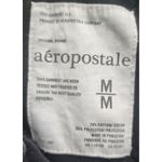 Aeropostale  New York‎ City 1987 Hoodie Women's Medium Pullover Black Graphic Photo 3