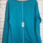 Tek Gear Long Sleeve Crew Neck Athletic Sporty Blue Shirt Size L Photo 5