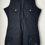 Sleeveless Romper, Size 16W Black Photo 1