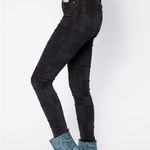 frame denim Frame Le High Skinny Laser Patchwork in Noir Multi, Size 30 Photo 9