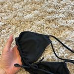 San Lorenzo Black Triangle Bikini Top Size XS Photo 1