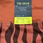 Tek Gear Athletic Bike Shorts Women 3x High Rise Stretch Animal Tiger Print Photo 4