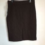 New Michael Kors MK‎ Pencil double zip chocolate sk Brown Size L Photo 1