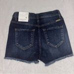 KanCan Dark Wash Denim Shorts Blue Photo 2