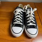 Converse Chuck Taylor All Star  Low Top Sneaker‎ Black White Lace Up Casual W10 Photo 4