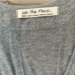 We The Free  People Oversized Small Take The Plunge Gray tank Photo 2