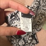 Windsor  Snake Skin Print Longsleeve Crop Top Photo 3