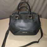 London Fog Black Handbag Tote Bag Crossbody Strap Multiple Compartments Medium Photo 8