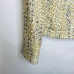 Casual Corner Gold Boucle Blazer Jacket Sz 6 Lady Jacket Photo 6