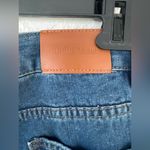 My Little Banana high rise, wide leg, medium wash denim pants/jeans ; size XL Blue Photo 3