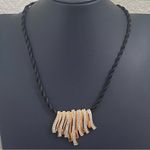 Ross Simons Vintage Vermeil Gold Over 925 Sterling Silver Pave Pendant Necklace Photo 5