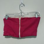 Just Bee Queen Fuchsia Pink‎ Linen Set Tulum Skirt and Emma Bustier Crop Top Pink Photo 7