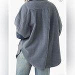 Free People  Ruby Fleece Shirt Jacket new with tags size medium Photo 1