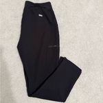 FIGS  High Waisted Yola Skinny Scrub Pants size L black Photo 2