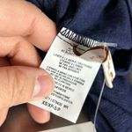 Becca NWT  Navy Crisscross Back Tank Top Swimsuit Coverup Size XS/Small Photo 3