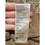 Free People Joni Embroidered Top Linen blend boho cropped sz XS Photo 5