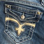 Rock Revival Denim Shorts Jean Bermuda Embellished Pockets Button Cowgirl Grunge Photo 10