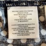 Anne Klein Navy Polka Dot Long Sleeve Women's Officecore Top Photo 6