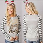 New Womens Boutique It’s Beginning To Look Alot Like Christmas Ranglan Shirt Photo 1