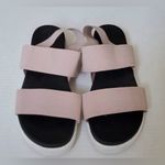 Madden Girl  Womens Slingback  Strappy Blush Pink Elastic Size 8  Slip On Sandals Photo 3