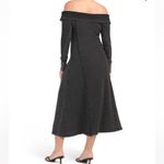 Free People Monty Off the Shoulder Long Sleeve Cotton Midi Dress Sz M Photo 3