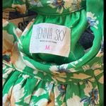 Sienna Sky NWT  Green Floral Halter Neck Dress size Medium Photo 6