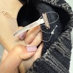 Free People  Sweetheart Mock Neck Sweater Black  Size XLarge Photo 4