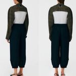 Tibi  Fabienne Ecoupe Pull On Cupro‎ Jogger Black XS Photo 2