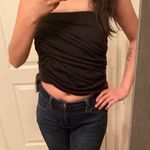 Princess Polly Black Cropped Tube Top NEW Photo 3