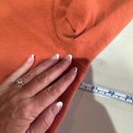 Royal Robbins Royal Robbin’s Women’s Full Zip Sweatshirt SZ L Embroidered Pumpkin Spice Orange Photo 10