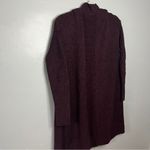 Athleta  Maroon Open Front Cardigan Photo 5
