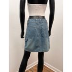 Gap Jeans Denim Skirt Women's Size 6 Blue A-Line Y2K Vintage Style Pockets Photo 3